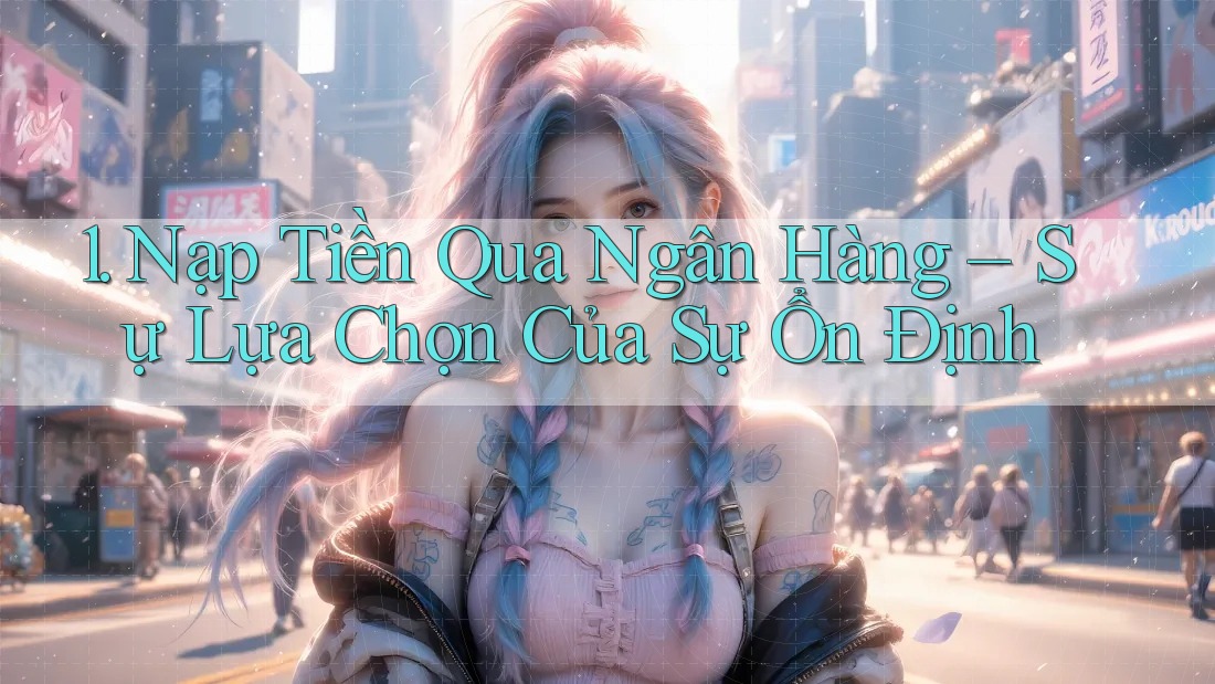 1. Nạp Tiền Qua Ngân Hàng – Sự Lựa Chọn Của Sự Ổn Định