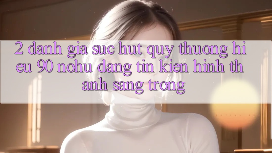 2. Đánh giá sức hút quý thương hiệu 90 nohu: Đáng tin kiến hình thành sang trọng