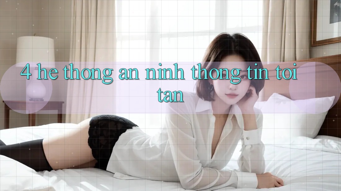 4. Hệ thống an ninh thông tin tối tân