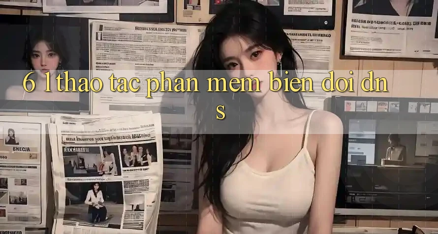 6. 1. Thao tác phần mềm biến đổi DNS