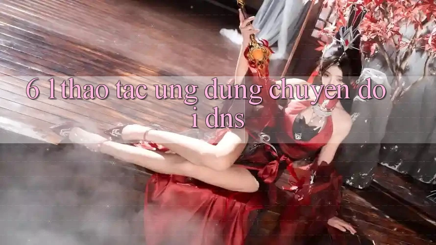 6. 1. Thao tác ứng dụng chuyển đổi DNS