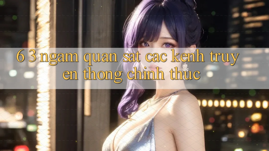 6. 3. Ngắm quan sát các kênh truyền thông chính thức