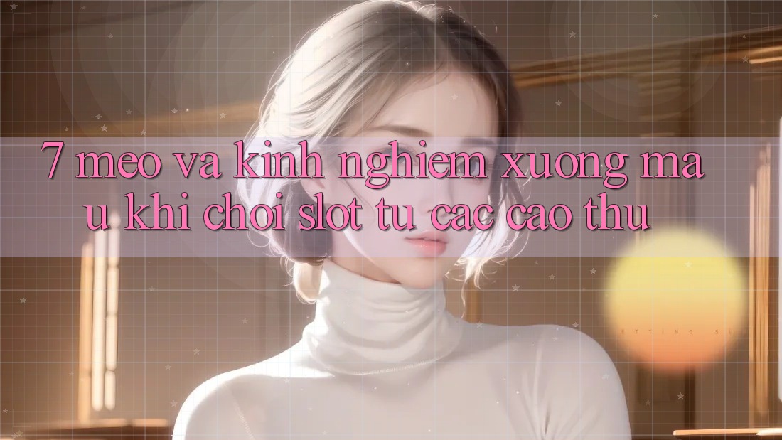 7. Mẹo và kinh nghiệm xương máu khi chơi slot từ các cao thủ