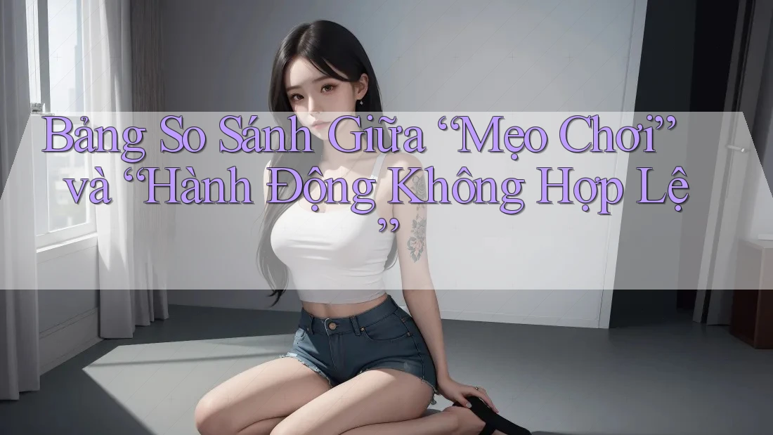 Bảng So Sánh Giữa “Mẹo Chơi” và “Hành Động Không Hợp Lệ”