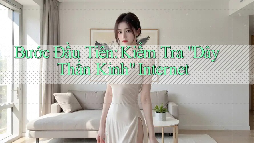 Bước Đầu Tiên: Kiểm Tra “Dây Thần Kinh” Internet