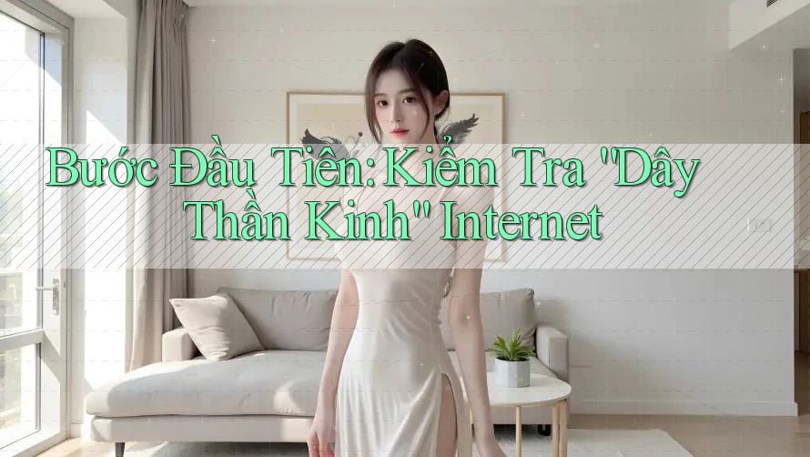 Bước Đầu Tiên: Kiểm Tra “Dây Thần Kinh” Internet
