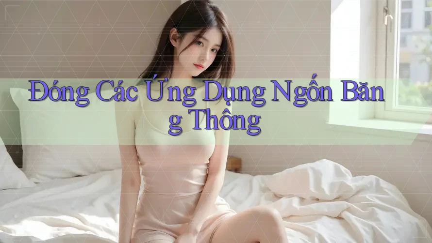 Đóng Các Ứng Dụng Ngốn Băng Thông