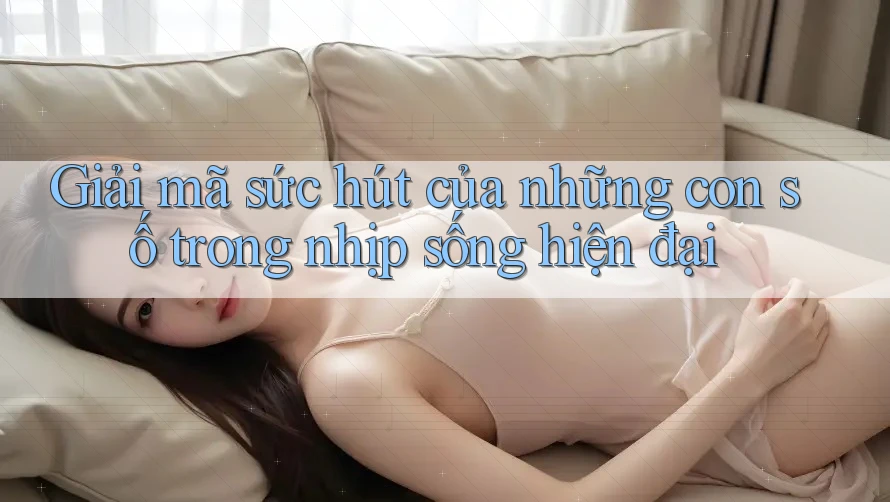 Giải mã sức hút của những con số trong nhịp sống hiện đại
