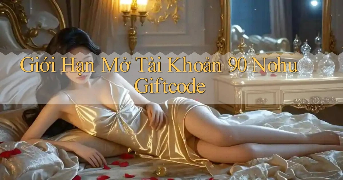 giới hạn mở tài khoản 90 nohu giftcode