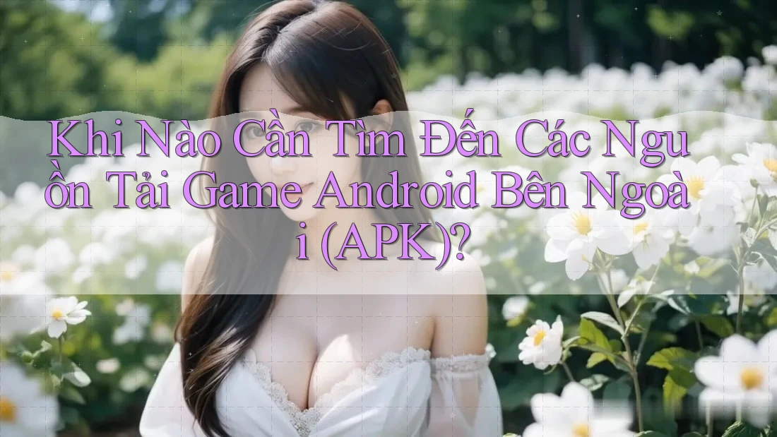 Khi Nào Cần Tìm Đến Các Nguồn Tải Game Android Bên Ngoài (APK)?