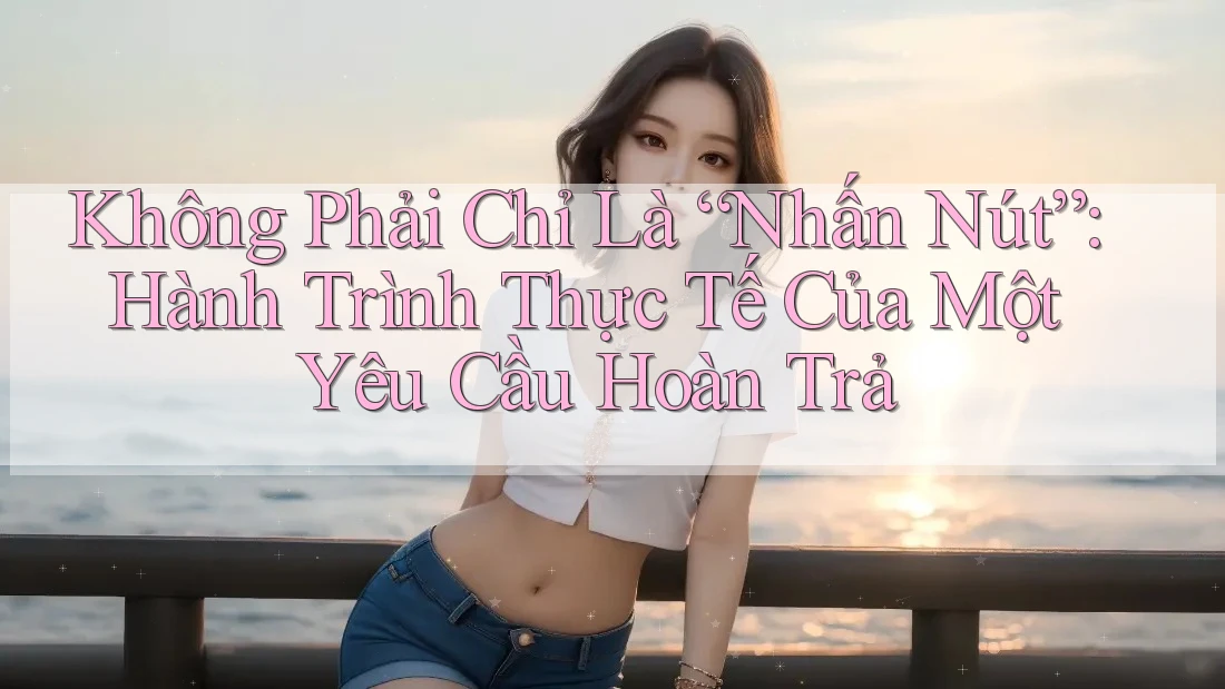 Không Phải Chỉ Là “Nhấn Nút”: Hành Trình Thực Tế Của Một Yêu Cầu Hoàn Trả