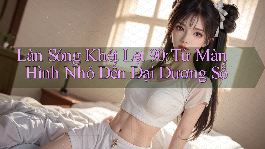 Làn Sóng Khét Lẹt 90: Từ Màn Hình Nhỏ Đến Đại Dương Số