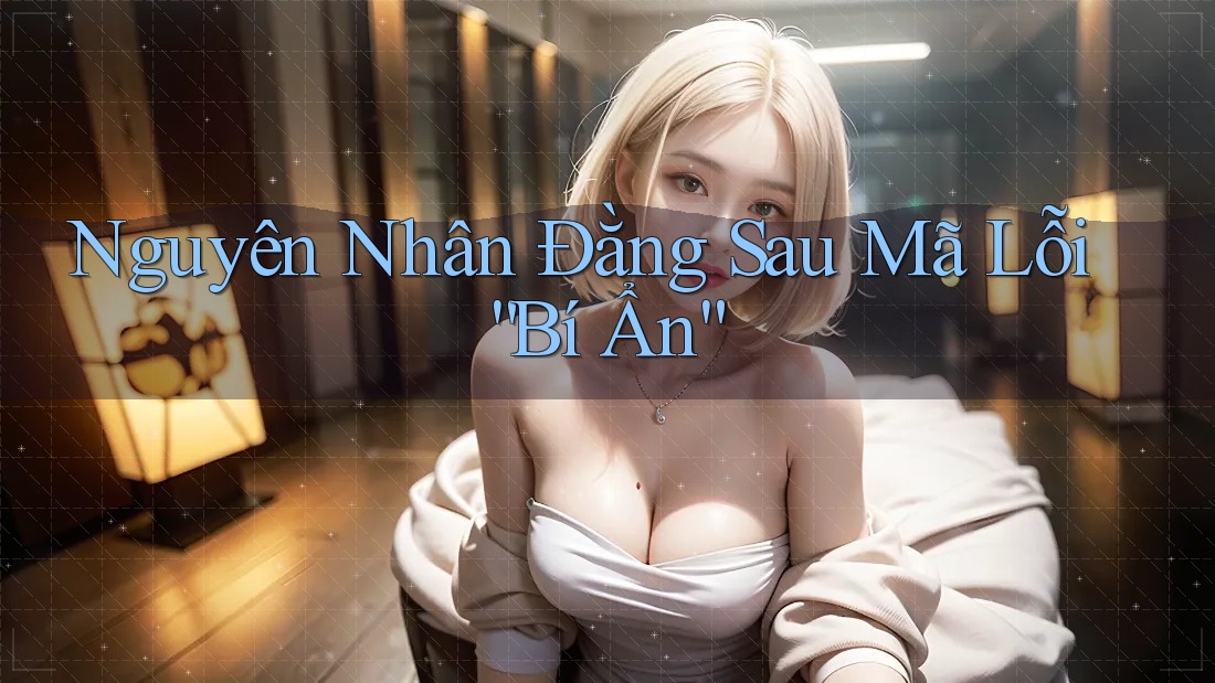 Nguyên Nhân Đằng Sau Mã Lỗi “Bí Ẩn”