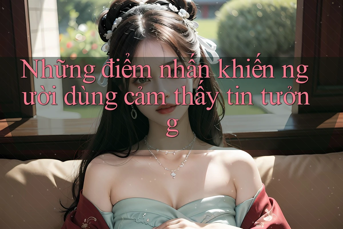 Những điểm nhấn khiến người dùng cảm thấy tin tưởng