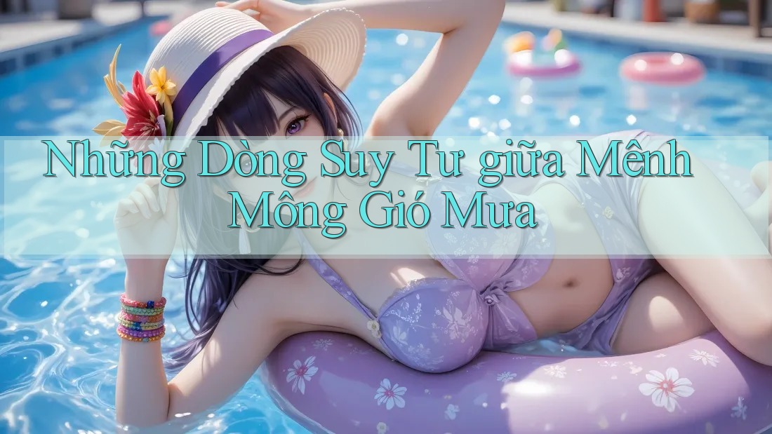 Những Dòng Suy Tư giữa Mênh Mông Gió Mưa