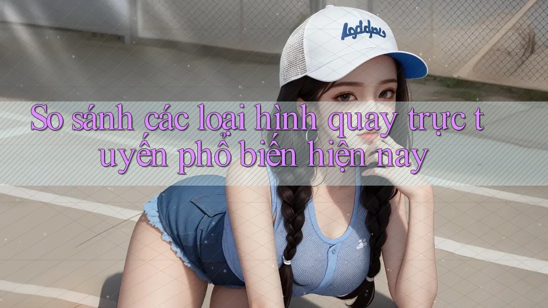 So sánh các loại hình quay trực tuyến phổ biến hiện nay
