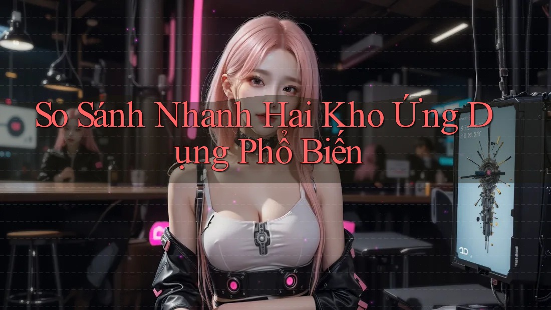So Sánh Nhanh Hai Kho Ứng Dụng Phổ Biến