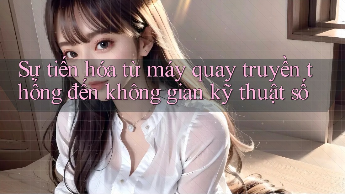 Sự tiến hóa từ máy quay truyền thống đến không gian kỹ thuật số