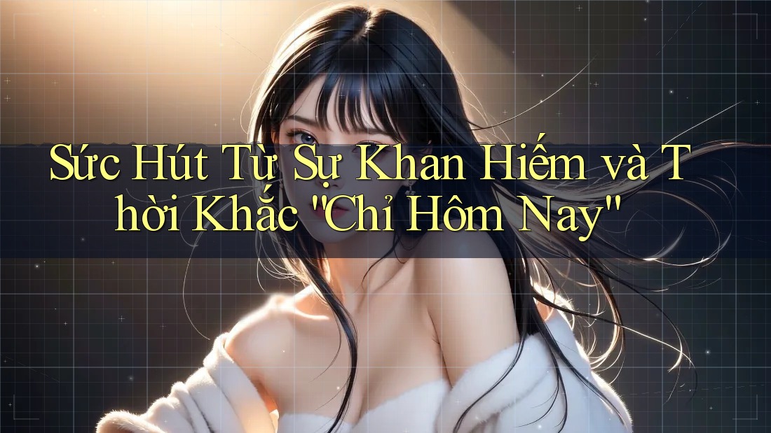 Sức Hút Từ Sự Khan Hiếm và Thời Khắc “Chỉ Hôm Nay”