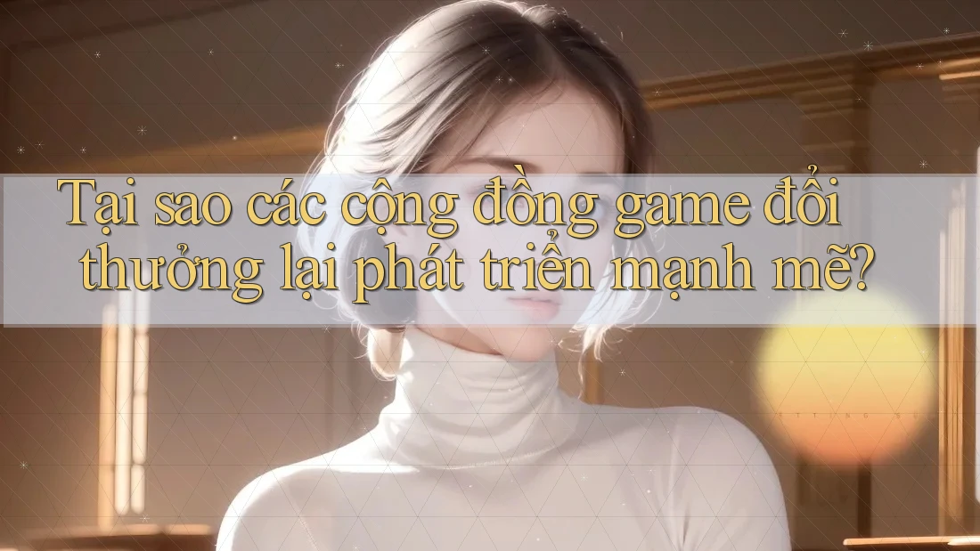 Tại sao các cộng đồng game đổi thưởng lại phát triển mạnh mẽ?
