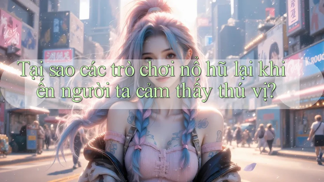 Tại sao các trò chơi nổ hũ lại khiến người ta cảm thấy thú vị?