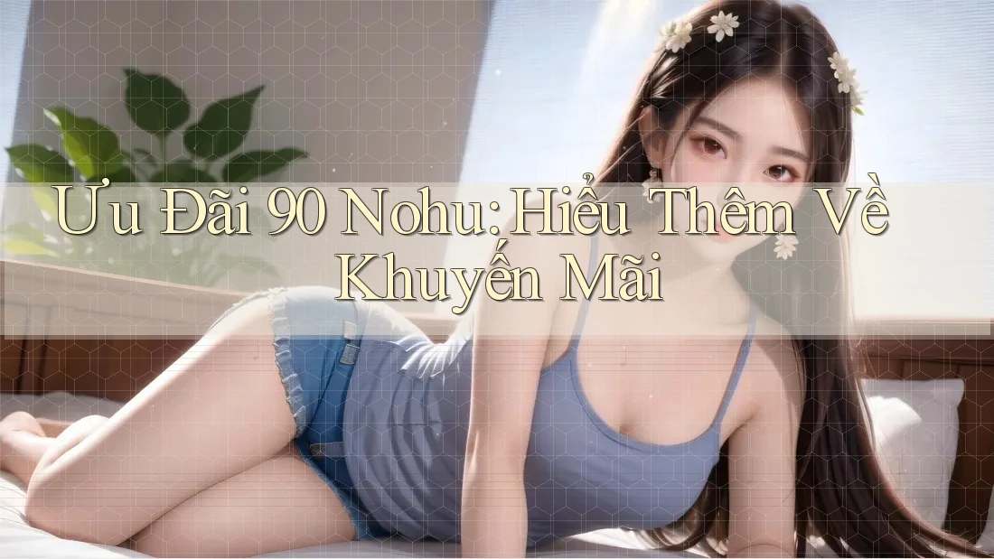 Ưu Đãi 90 Nohu: Hiểu Thêm Về Khuyến Mãi